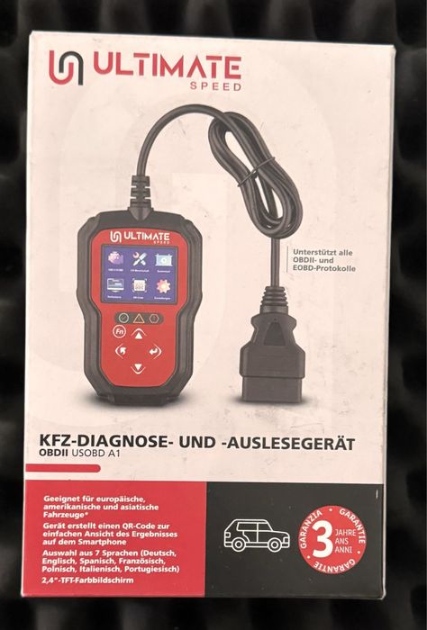 Skaner diagnostyczny OBD II
