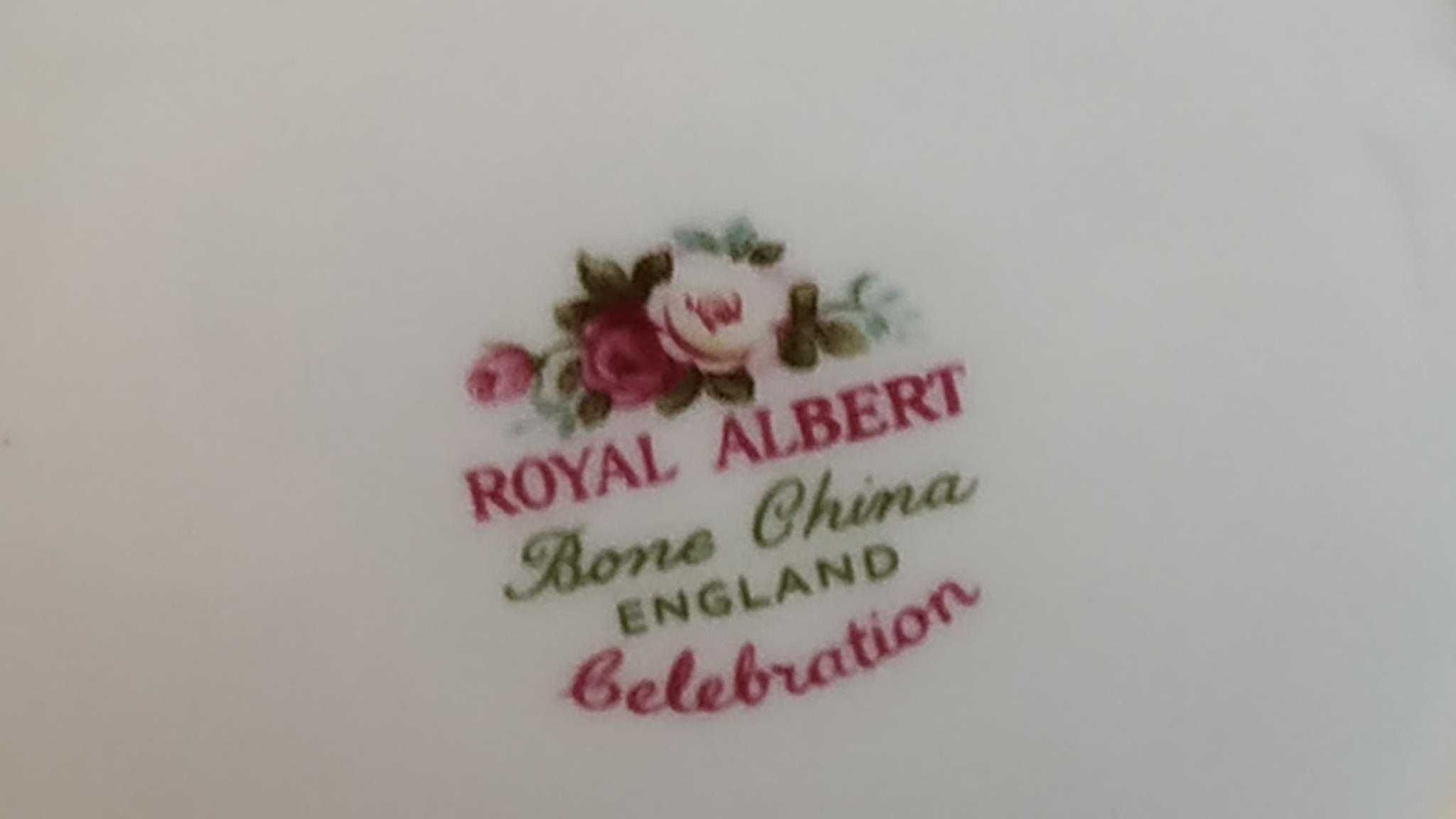Royal Albert CELEBRATION Dzbanek na gorącą wodę Rzadki