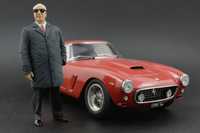 Enzo Ferrari (2) Figurka 1:18 CMC 500 F2 250 GTO Testa Rossa BBR MR