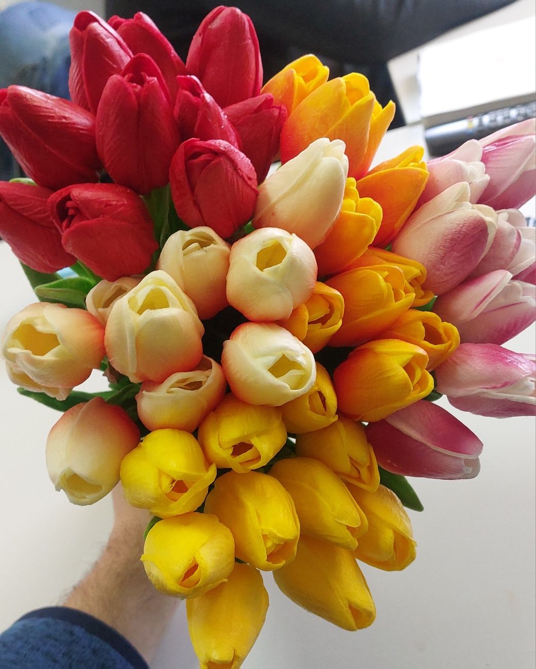 Tulipany Silikonowe