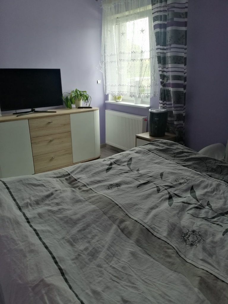 Sprzedam mieszkanie Gostyń pożegowo 55m2 balkon kominek garaż