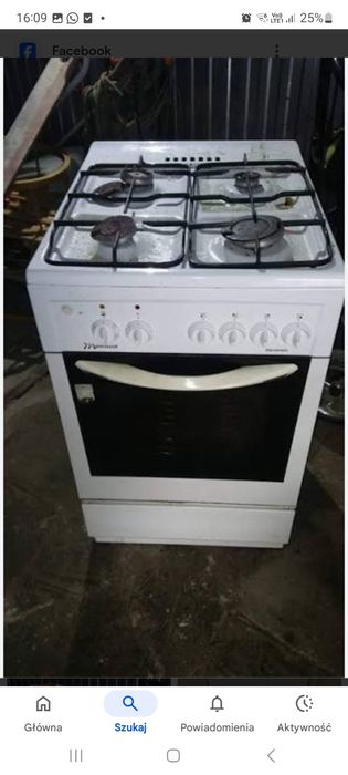 Kuchenka gazowo-elektryczna