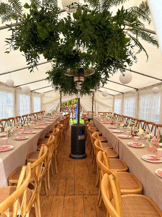 Wynajem namiotów na komunię, wesela. Drewniana podłoga - wolne terminy