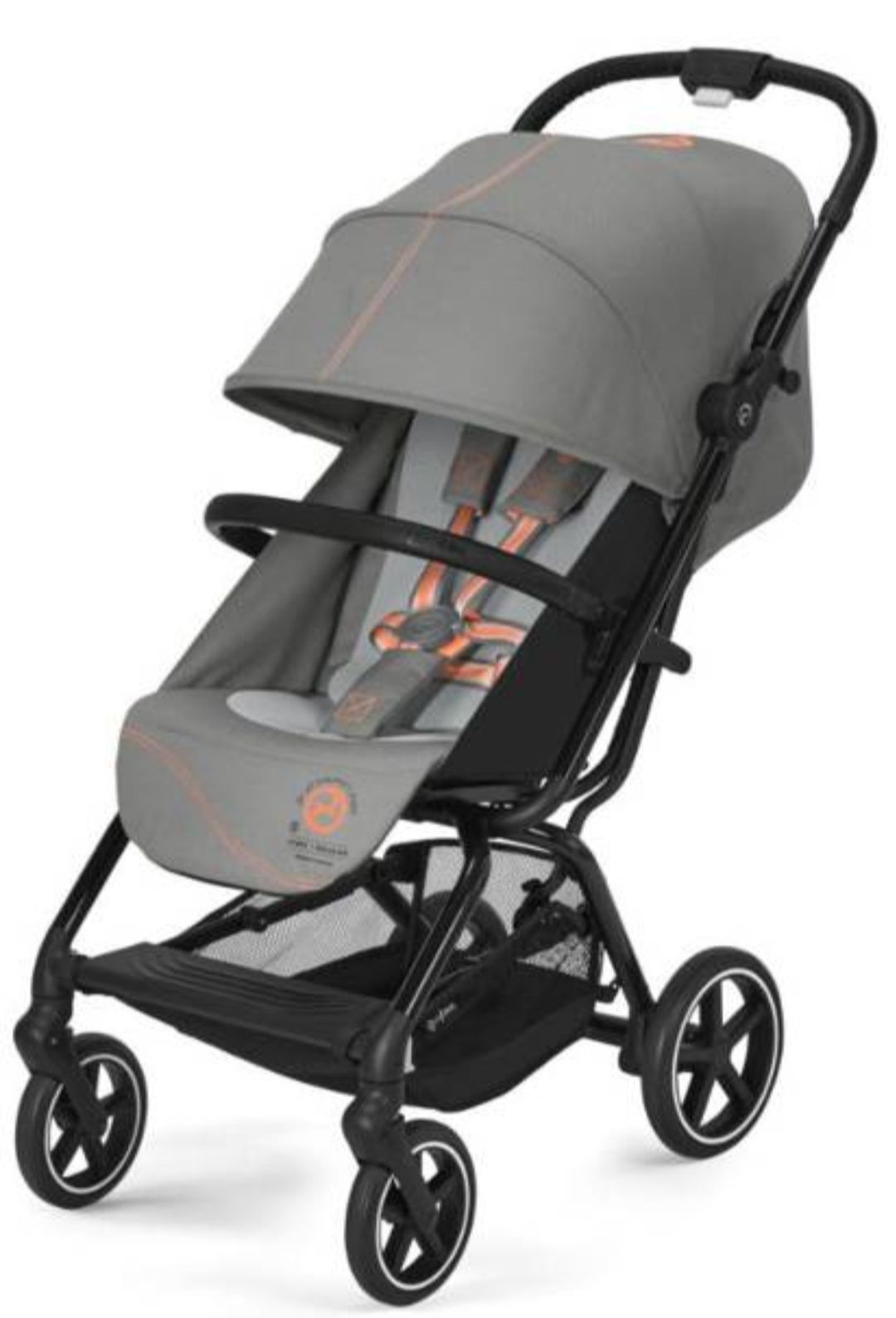 Wózek spacerowy cybex eezy s plus 2, eezy s+2, szary, lava grey