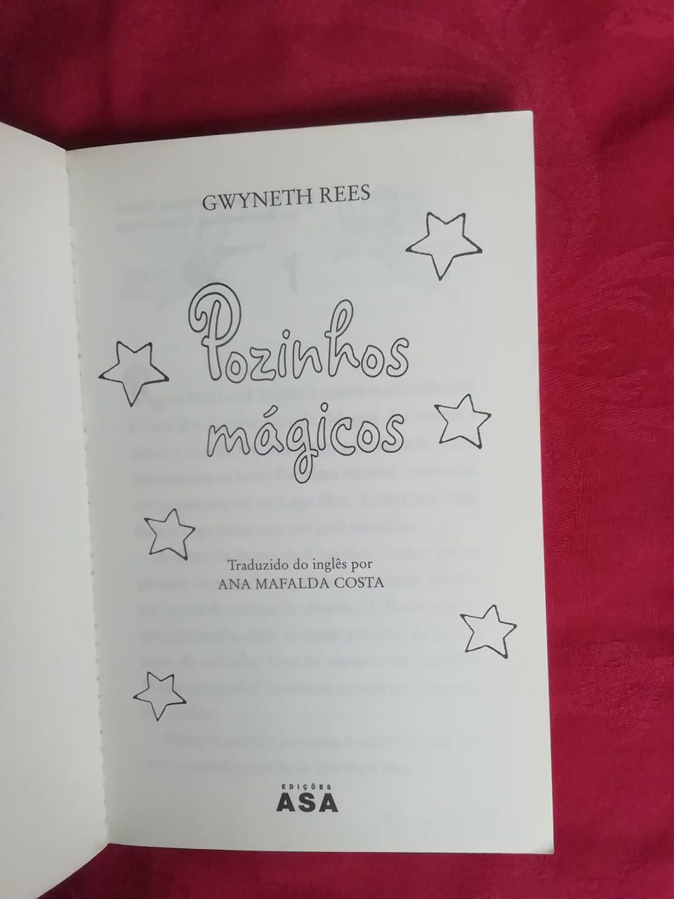 Pózinhos mágicos de Gwyneth Rees