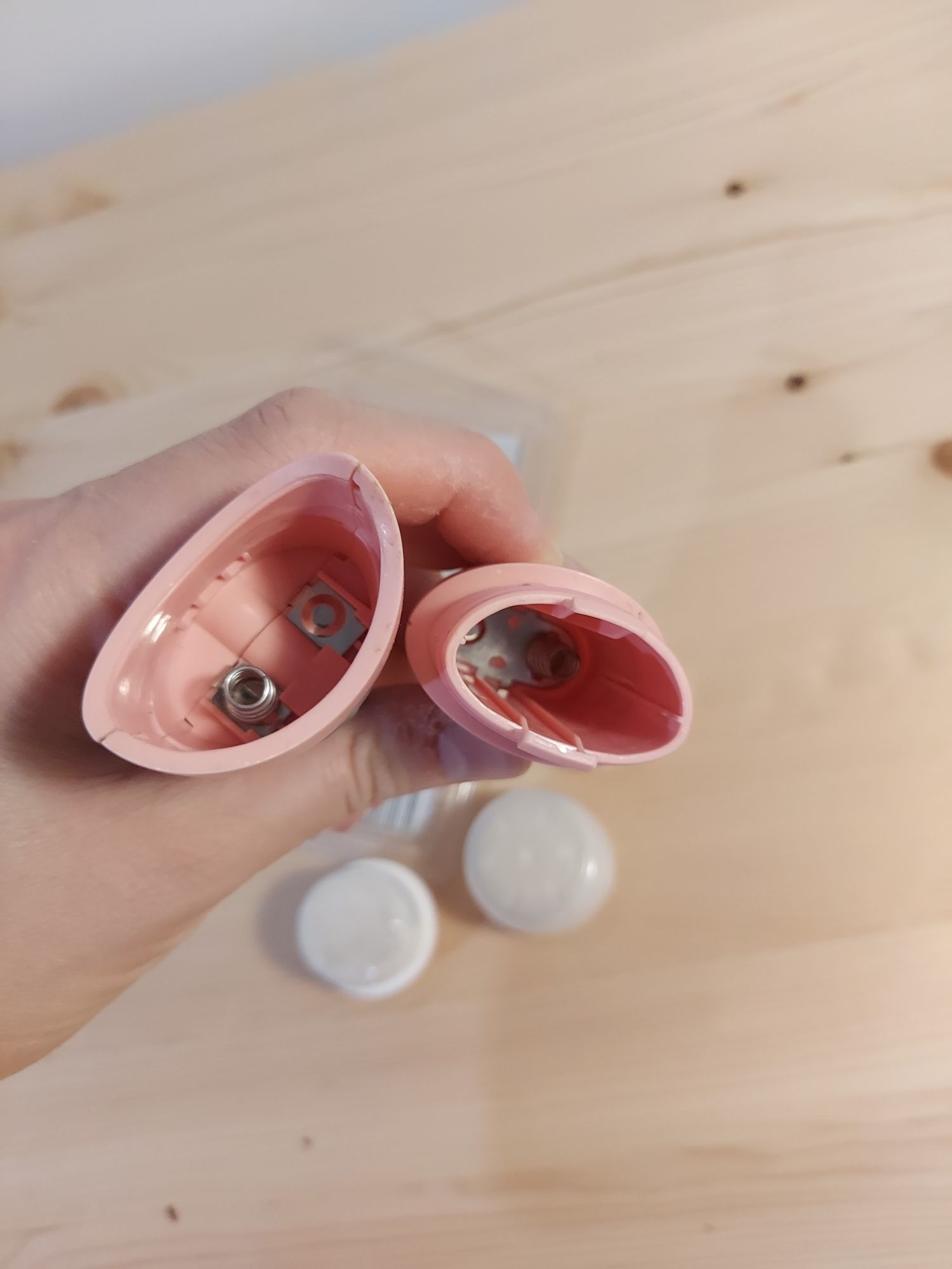 Szczoteczka elektryczna do twarzy różowa facial brush