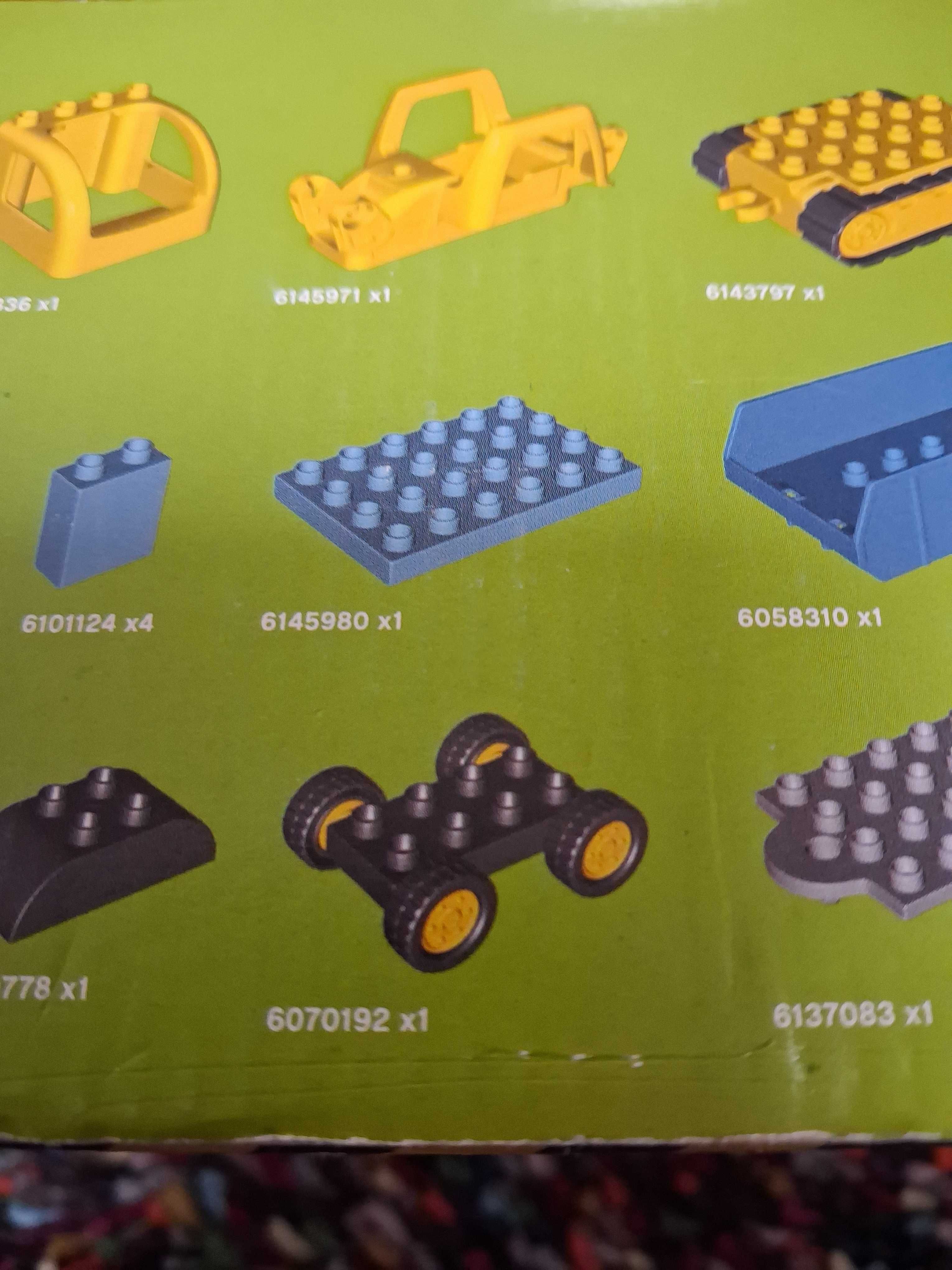 Lego duplo 10813 wielka budowa dźwig koparka wywrotka ciężarówka
