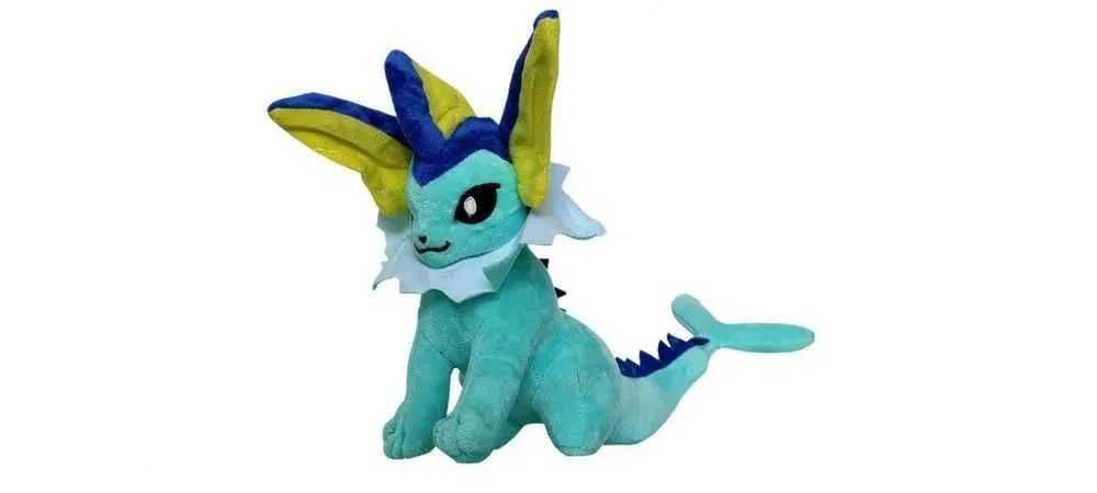 Pokemon NOWA Maskotka Pluszowa Vaporeon Eevee