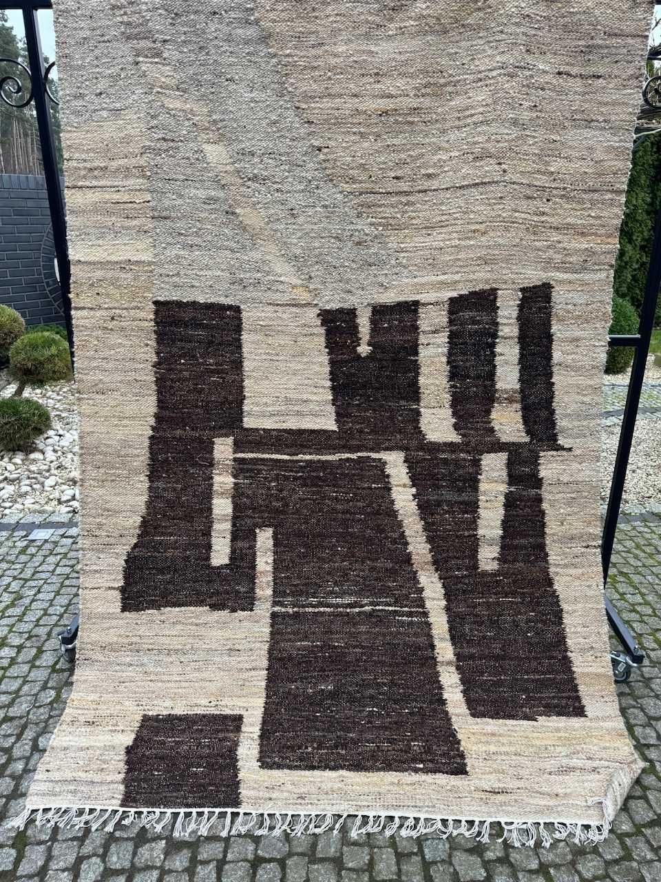 Nowy dywan r.tkany wełniany indyjski JAIPUR 250x160 cm sklep 4 tyś