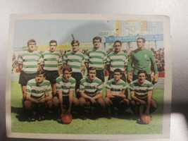 Cromo da equipa do SPORTING, 1967/68