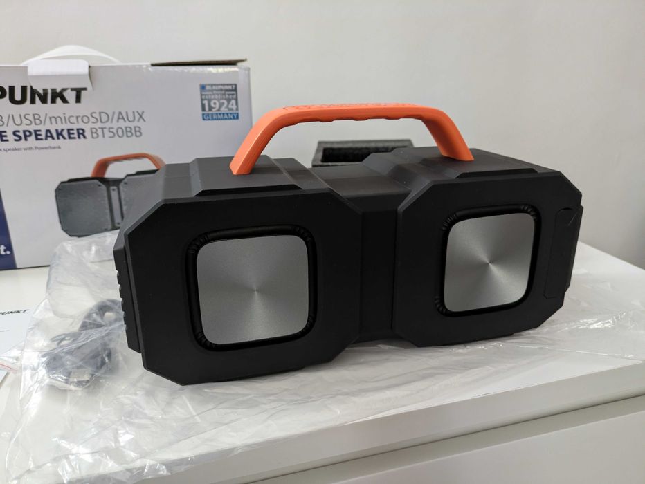 Glosnik Blaupunkt BT50BBbardzo głośny duże basy wysokie tony Bluetooth
