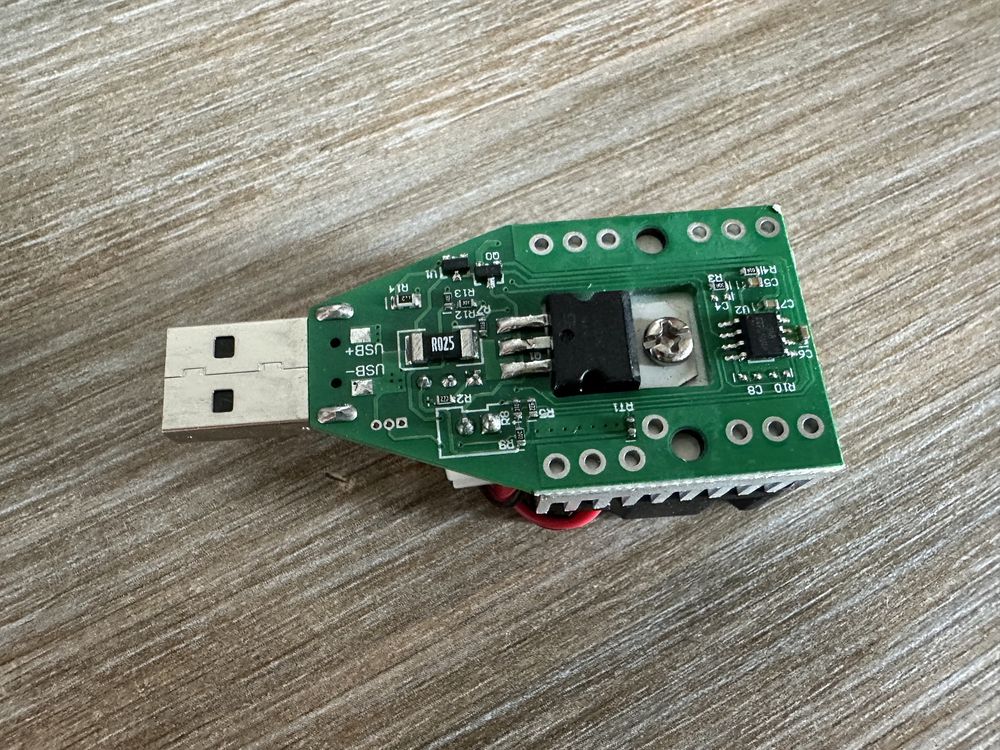 Навантаження тестер usb 15w 5v 3a