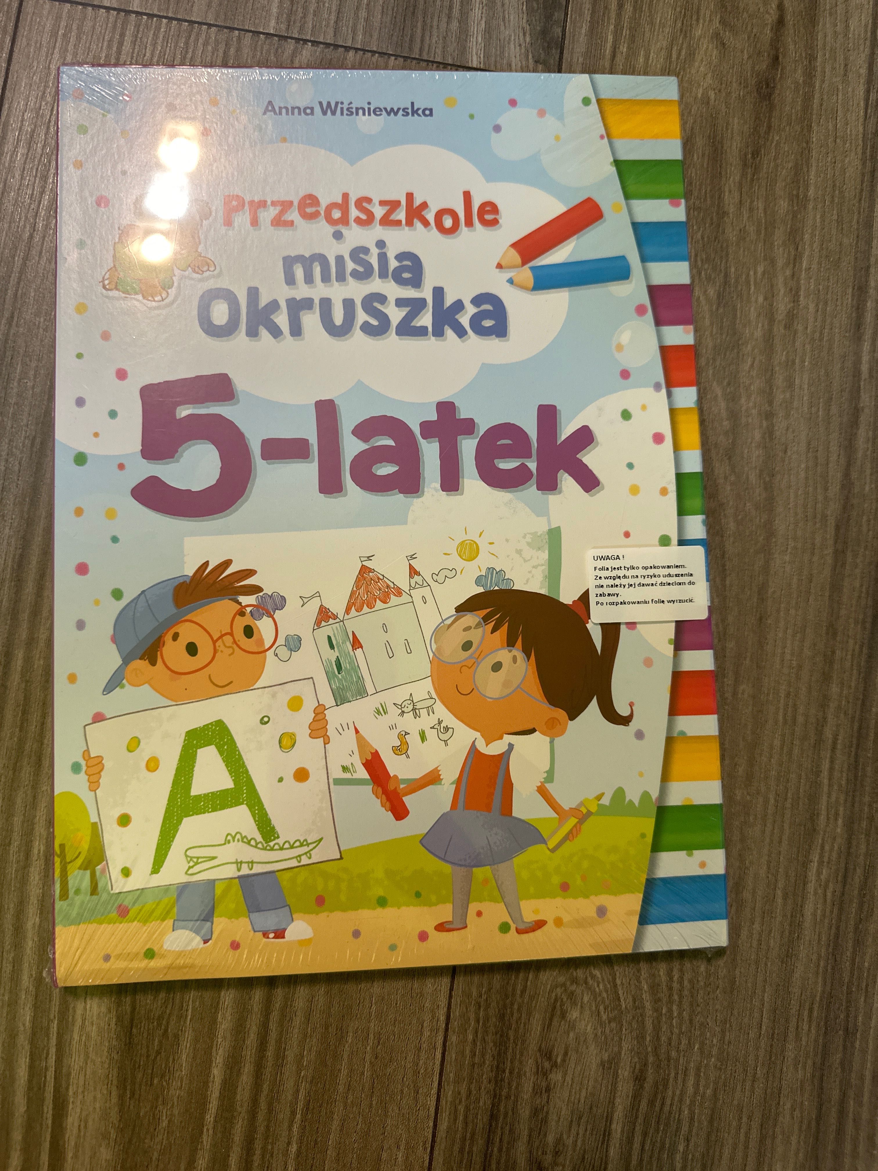 Książeczka z zadaniami dla 5 latka