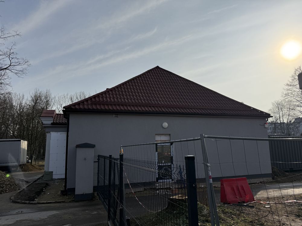 Blachowadchówka z demontażu 320m2 blacha dachowa
