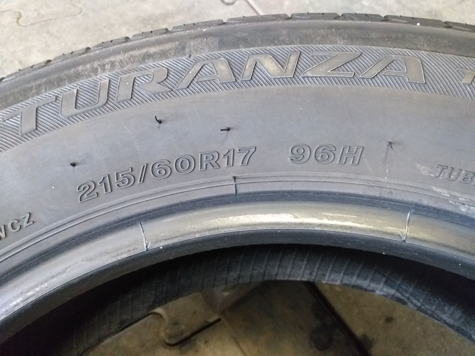 Opony 215/60R17 Bridgestone Turanza