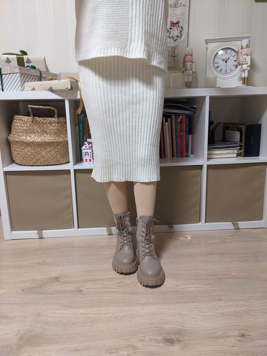 Ботінки чобітки черевики ботинки зима зимові шкіра