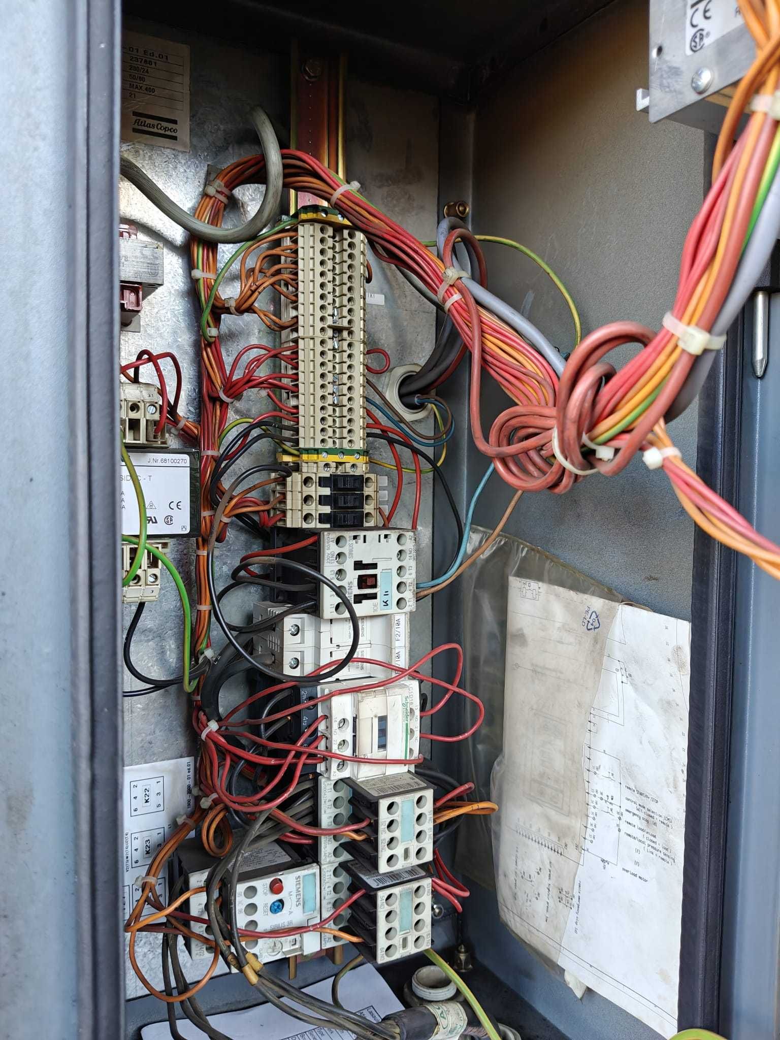 Sprężarka Atlas Copco GA 7 FF z osuszaczem