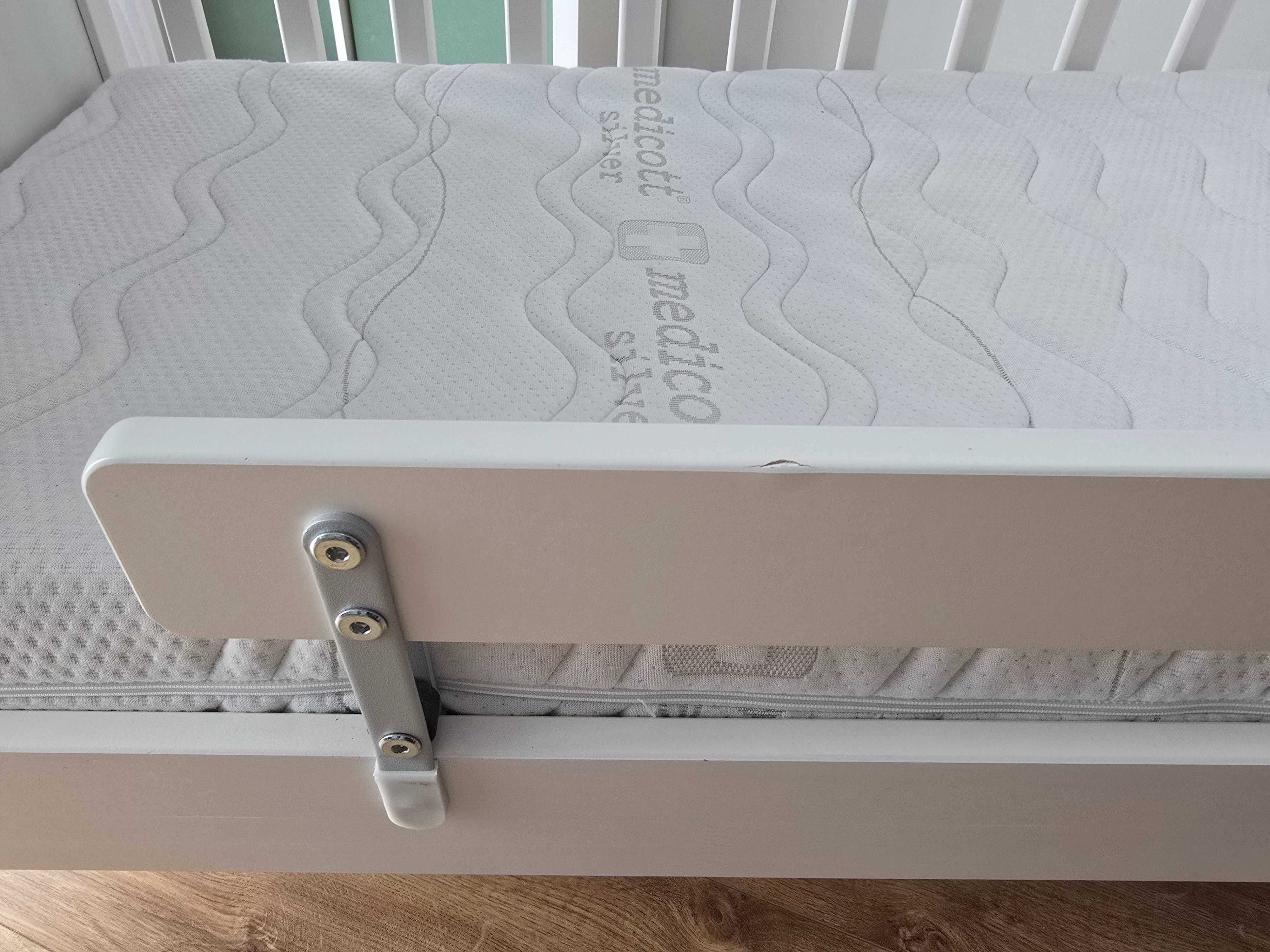 Łóżeczko dziecięce IKEA SUNDVIK 60x120 cm + materac HILDING