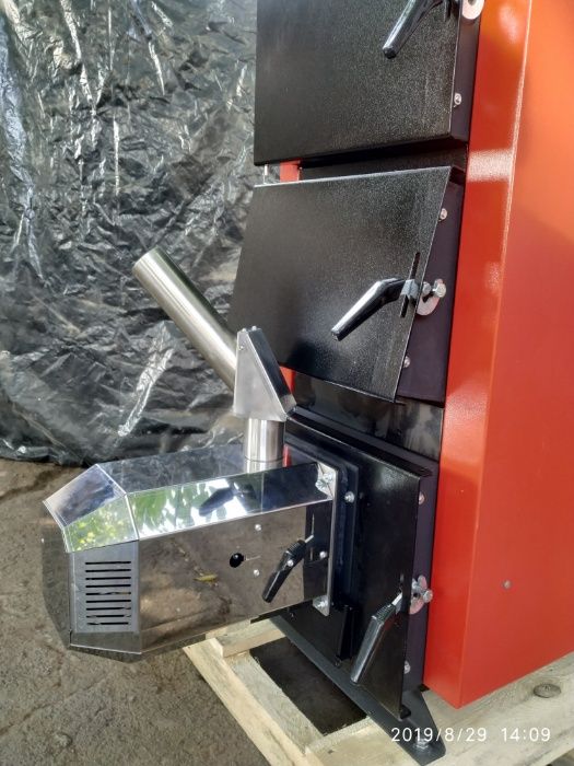Автоматический пеллетный котел твердотопливный котел на пеллете.