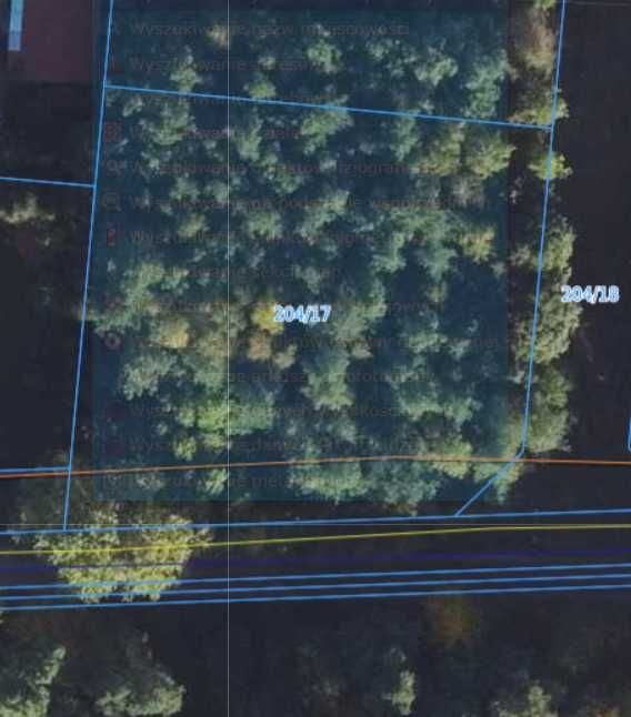 Działka budowlana Kruszyn gm. Siecienko