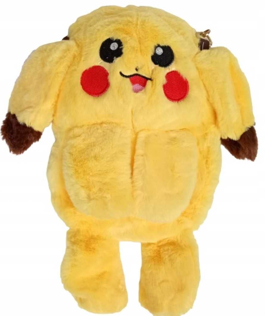 PLECAK torebka PIKATCHU pikaczu POKEMON żółty prezent pluszowy miś