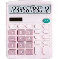 DEXIN Różowy Kalkulator Biurowy 12-bitowy wyświetlacz LCD