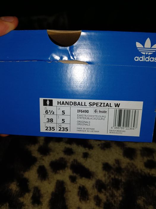Adidas Handball Spezial W brązowe