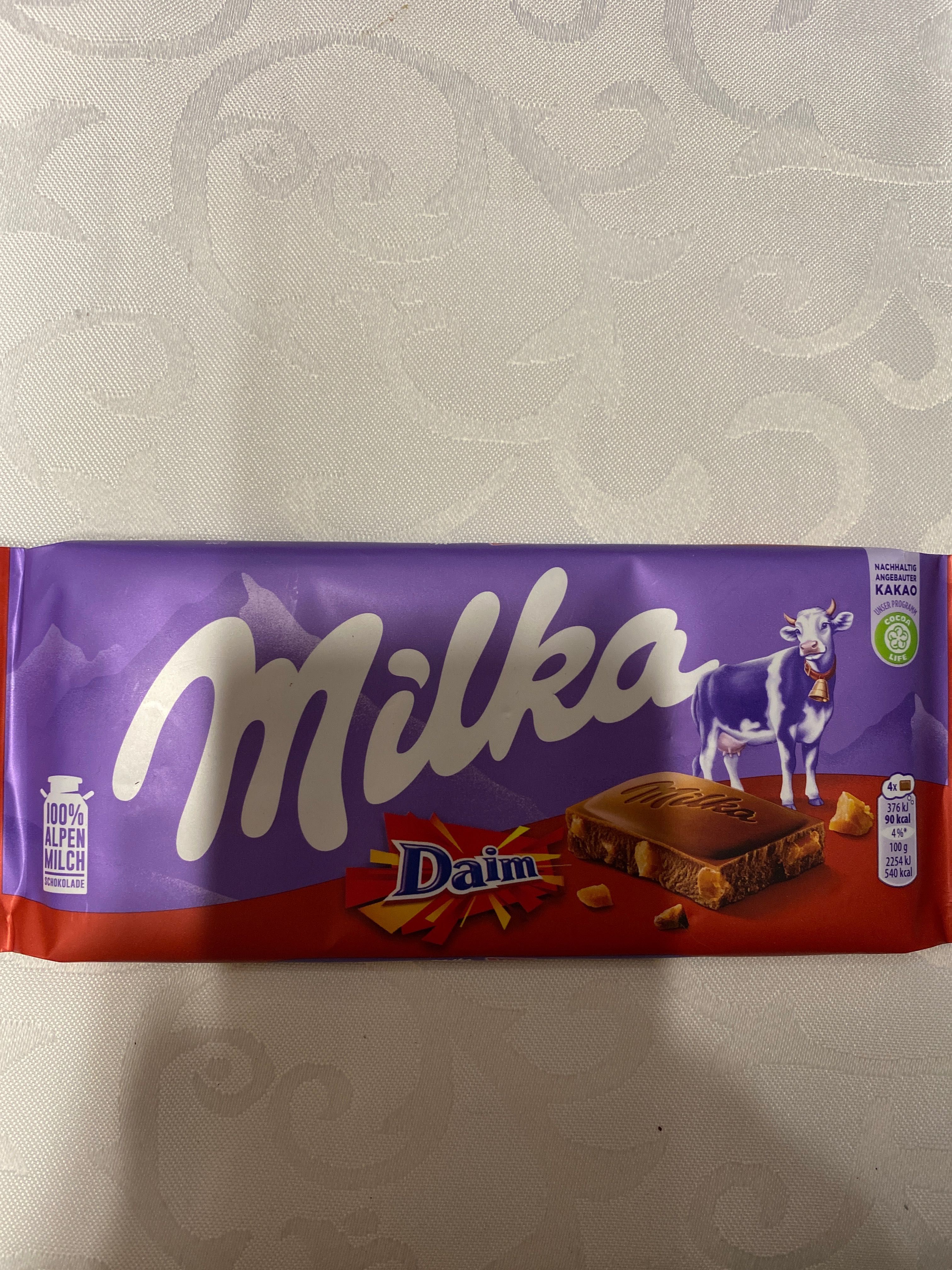 Czekolada Milka Daim 100g oryginalna niemiecka