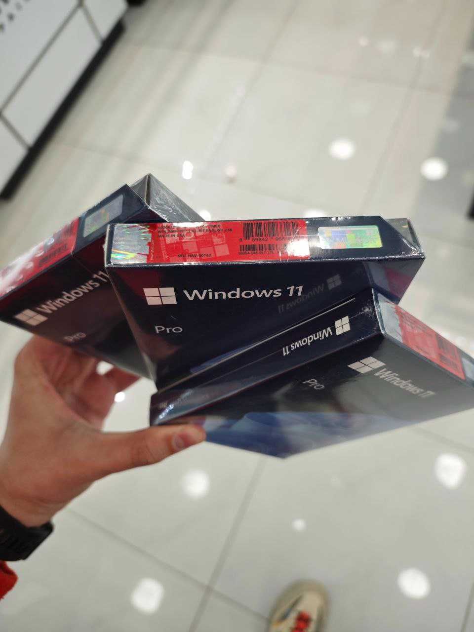 Коробкова Windows 11 Pro BOX USB Ключ Лицензия Боксова Виндовс 11 Про