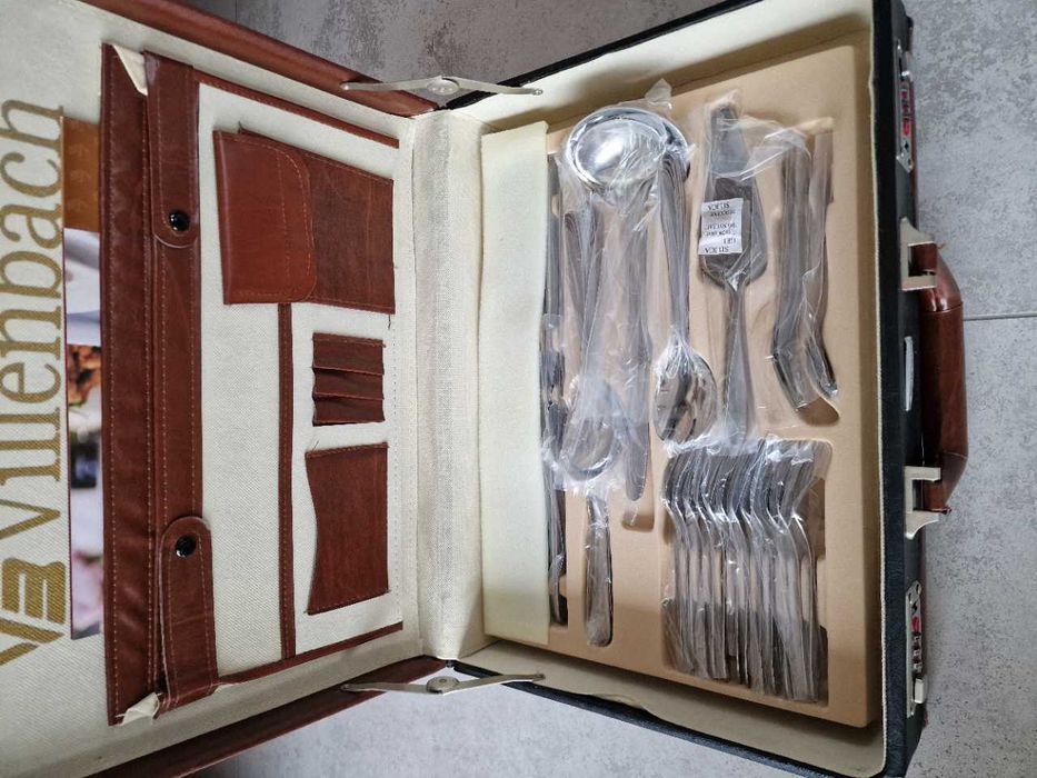 Sztućce ze stali nierdzewnej Villenbach oryginalne 72 elementy NOWE