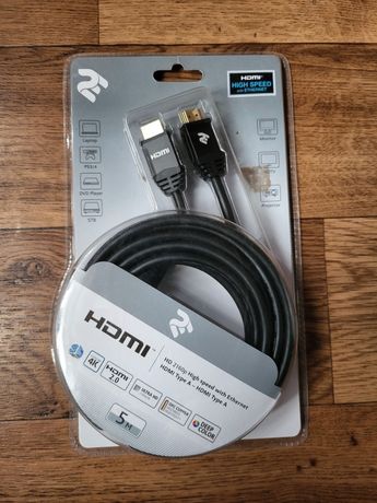 Кабель HDMI 2.0 High Speed Alumium 2EW-1109-5M