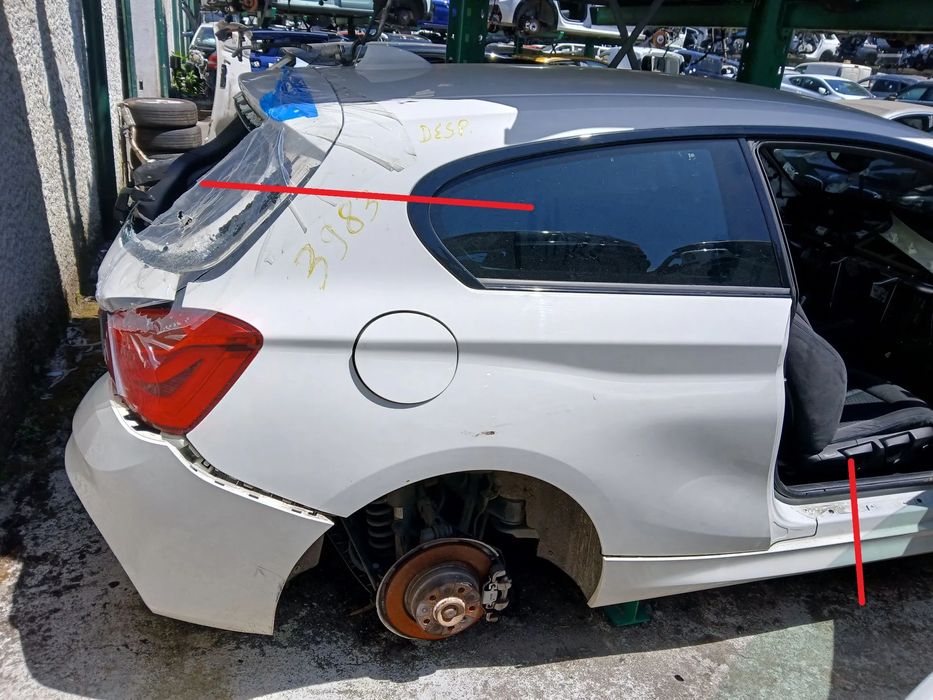 Painel trás direito BMW 1 (F21)