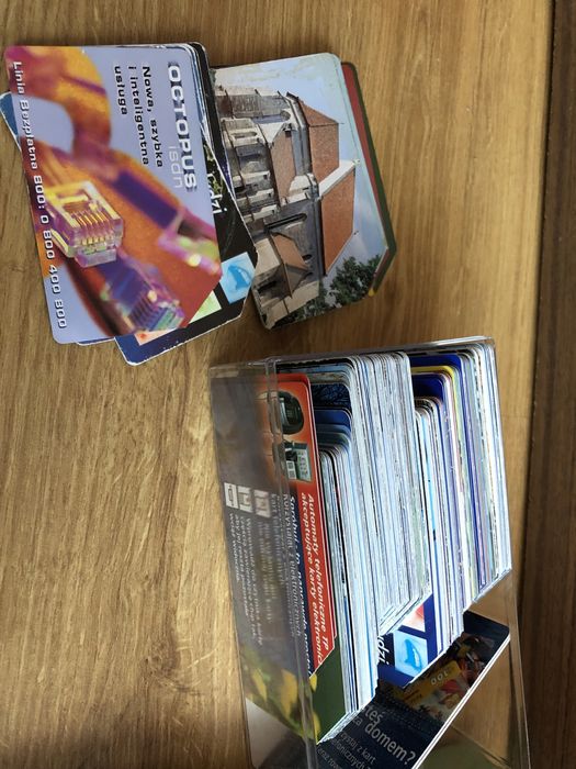 Karty telefoniczne kolekcja kart