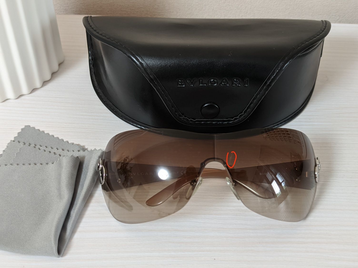 Коллекционные Солнцезащитные очки Bvlgari Brown 6009 Shield Sunglasses