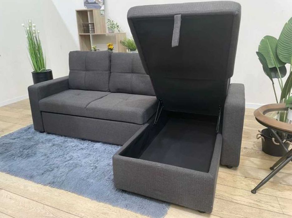 LIQUIDAMOS Novo sofa cama cinza Envio gratis Paga na ato entrega