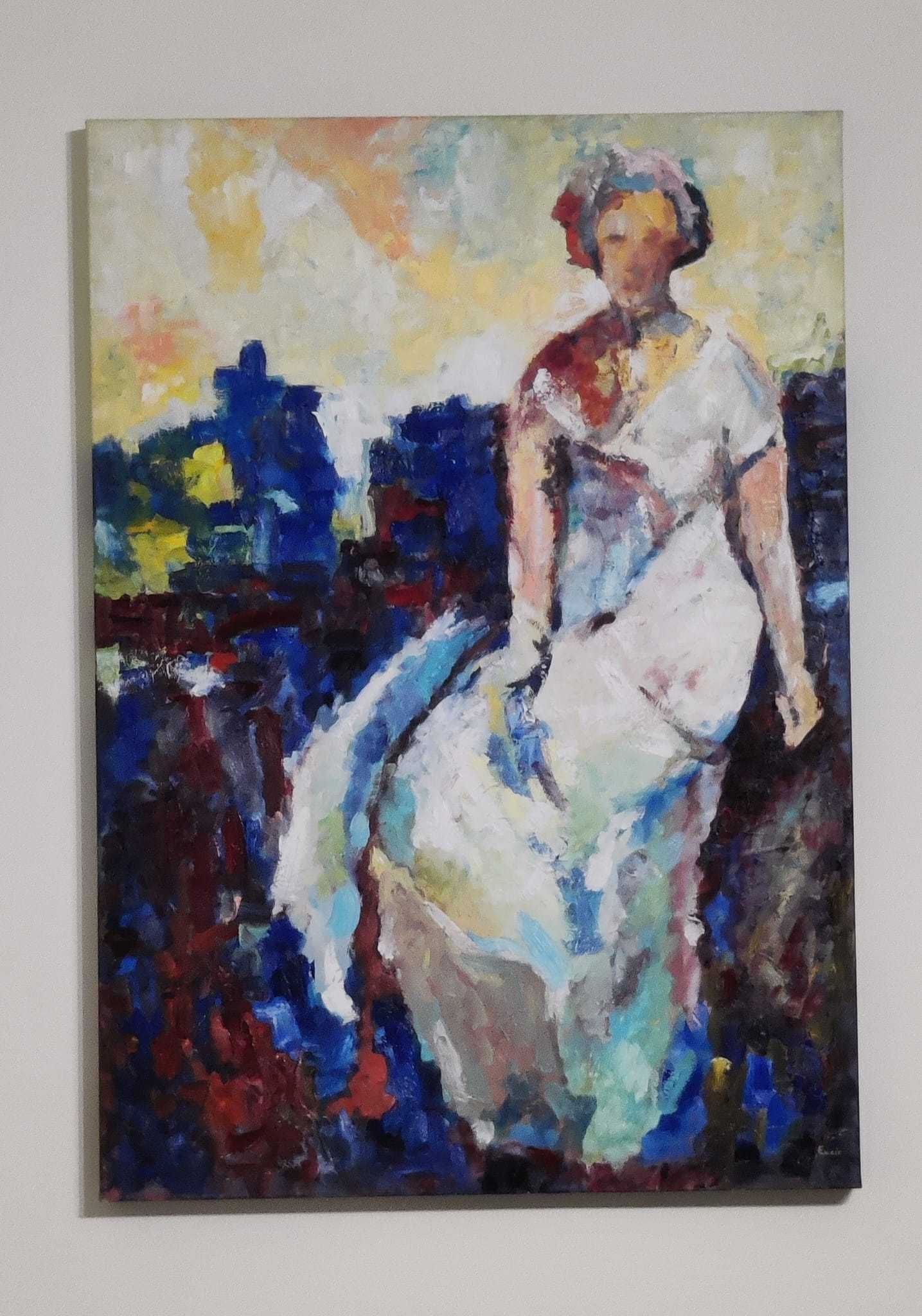 Quadro a óleo - 70 x 100cm