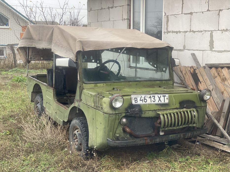 ЛуАЗ ТПК на ходу, по тп