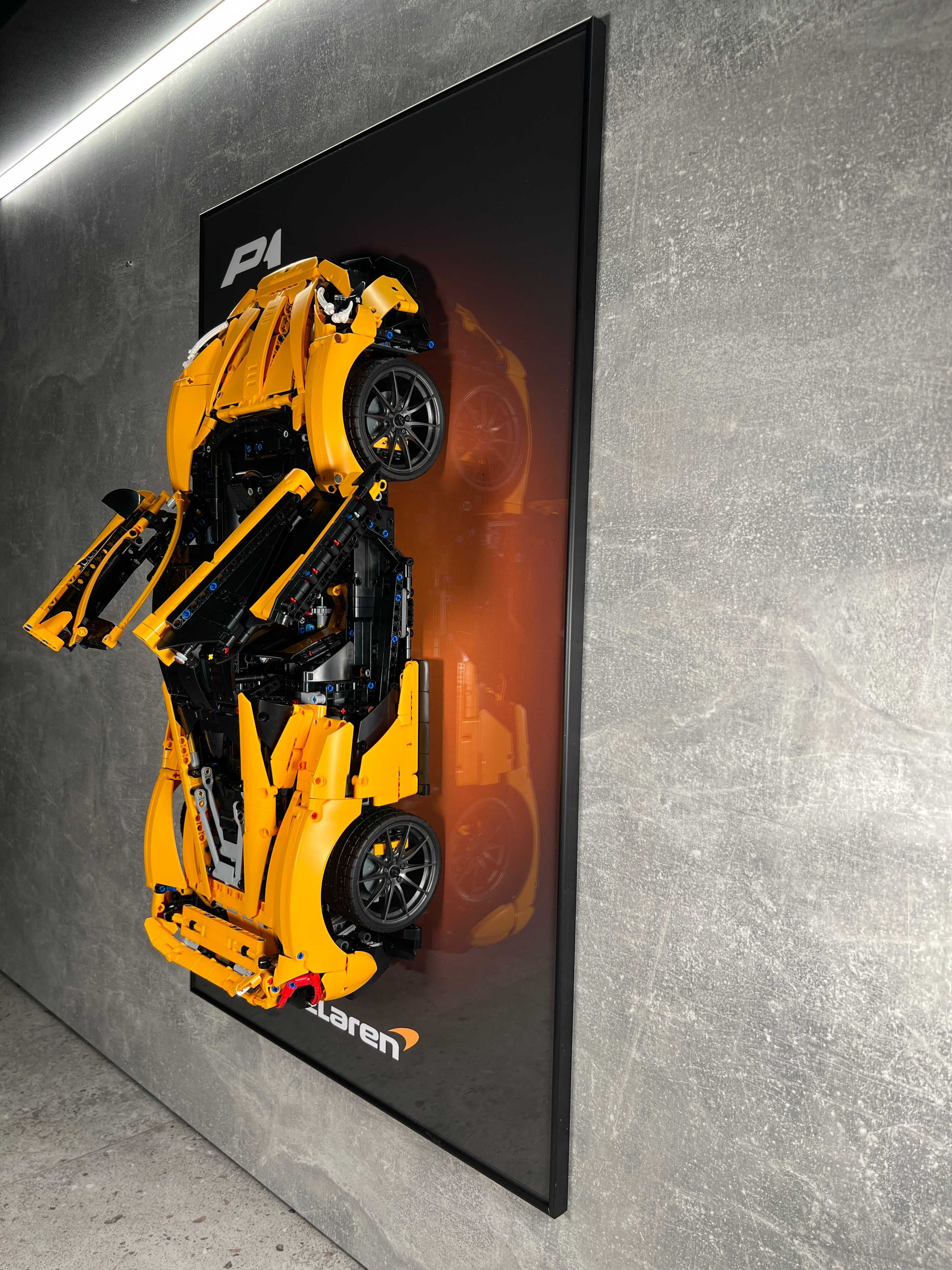 Рамка на Стіну для Конструктора LEGO Technic McLaren P1 Макларен 42172