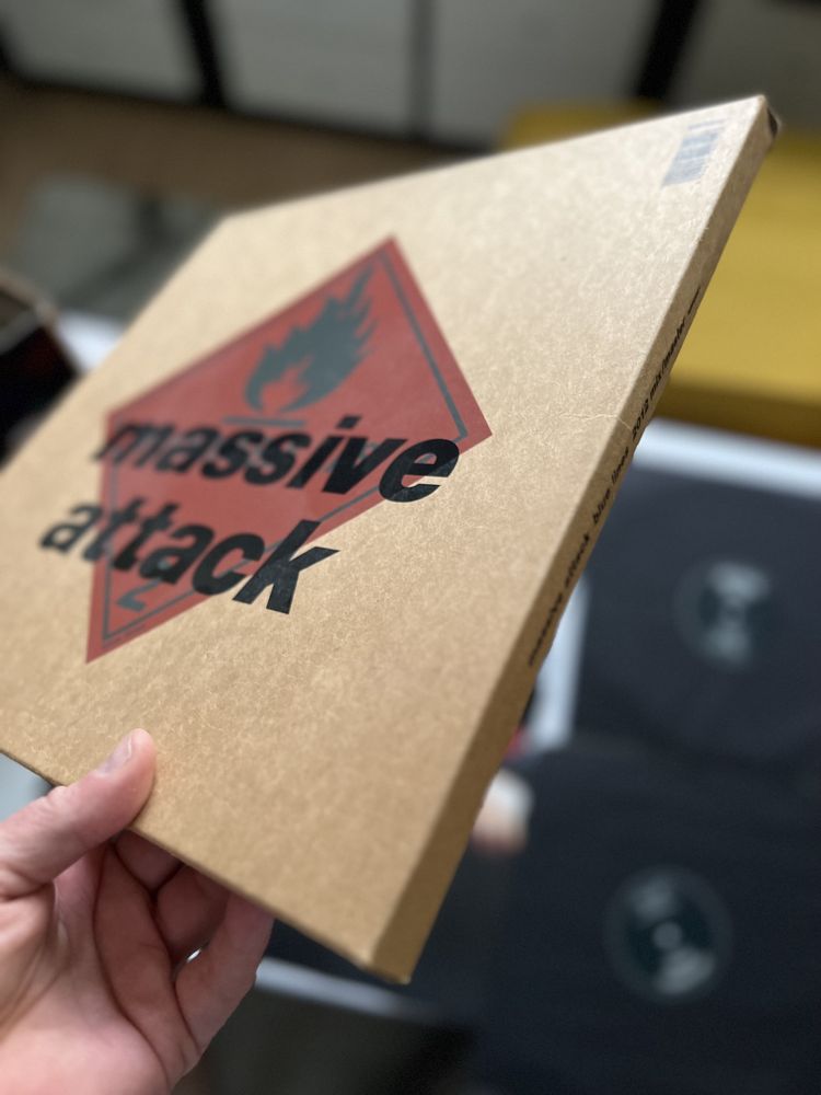 Massive Attack - Blue Lines : 2012 Mix/Master BOX Winyl