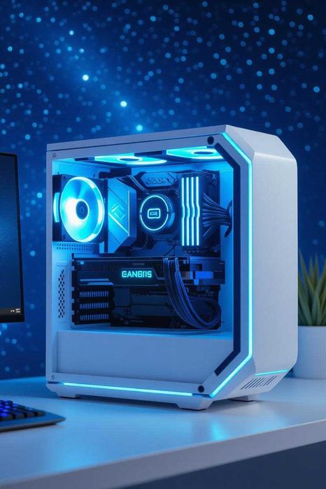 Komputer Gamingowy RTX5060, Ryzen 5 , SSD, 16GB RAM W11