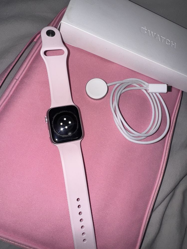 Apple Watch 9 Rosa 45mm GPS+Cellular com Garantia