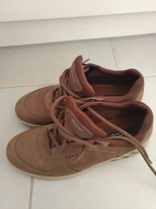 Sportowe buty Ecco 38 brązowe sneakersy