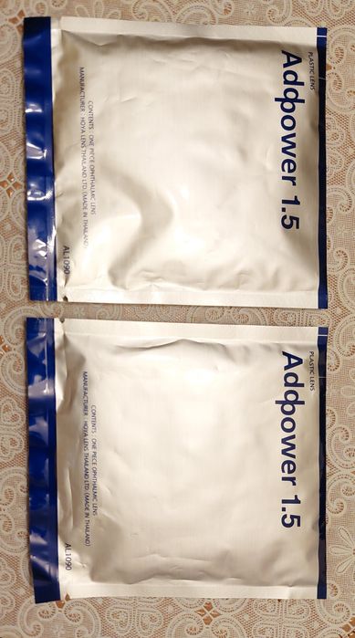 Szkła Hoya Addpower 1.5  AR SHV +2.00 nowe