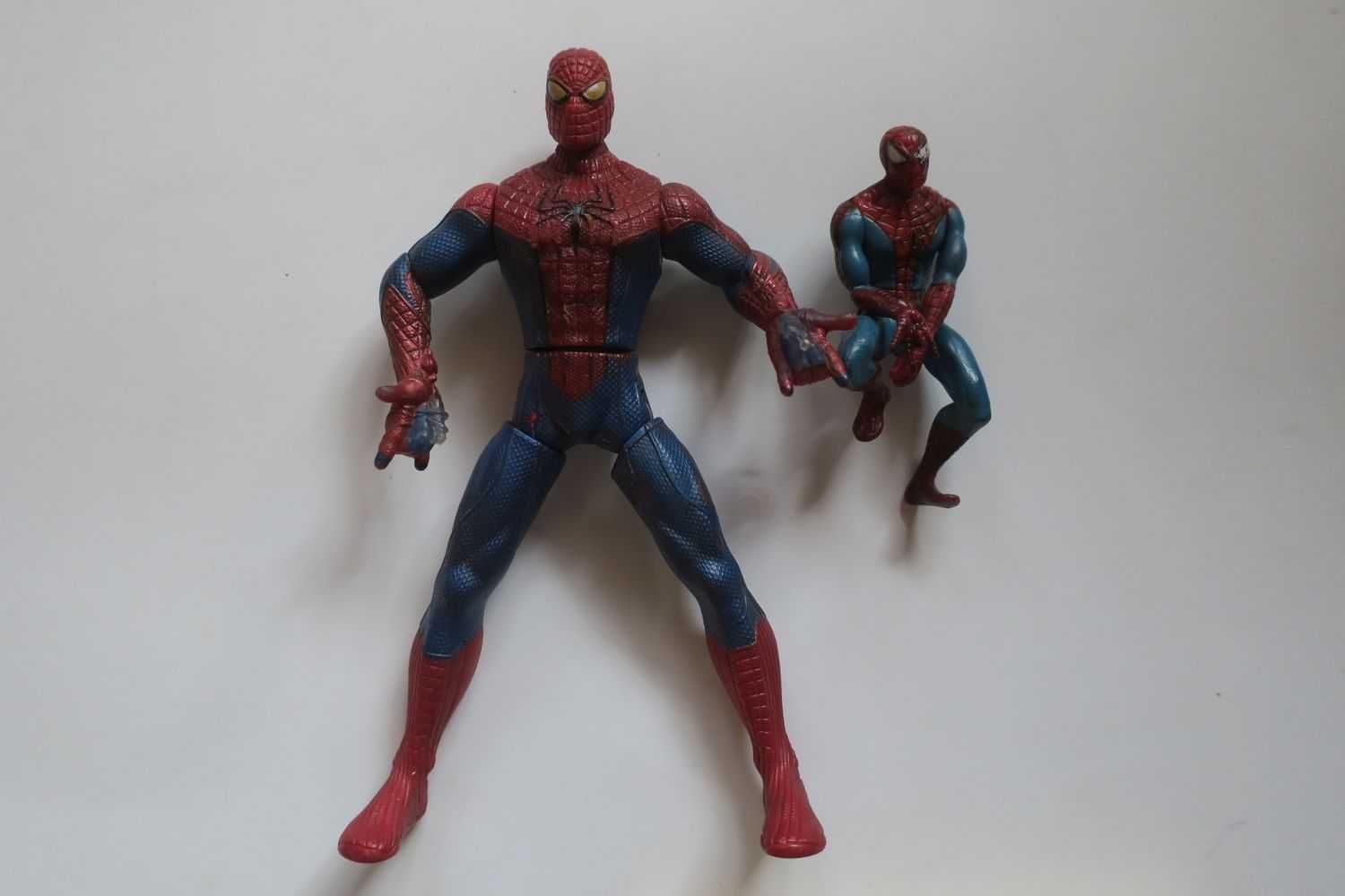 Zestaw dwie vintage figurki Superman Spiderman Marvel Hasbro