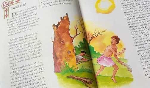 Pamiątka Komunii Chrztu Ilustrowana Biblia dla Dzieci z Grawerem