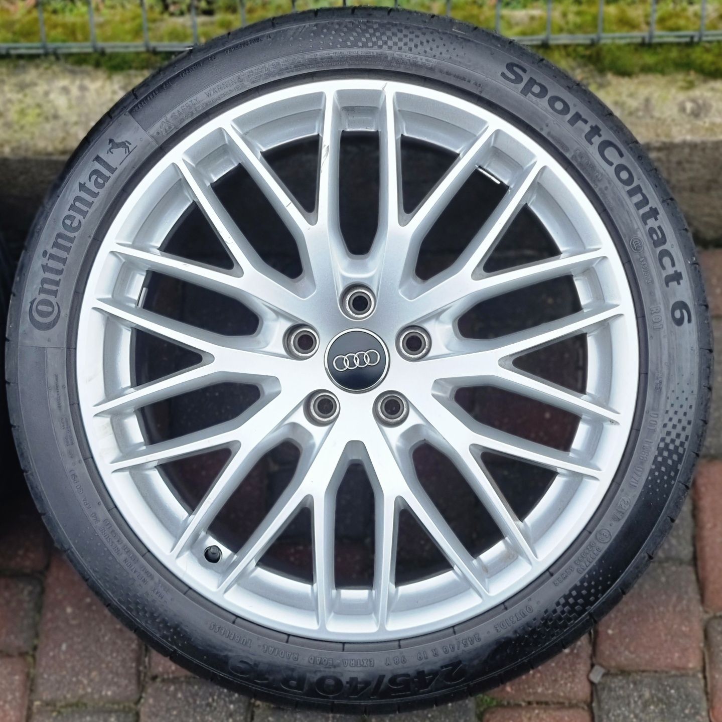 19 cali felgi koła Audi S-Line OEM A6 C7 A6 C8 5x112 ET32 8J