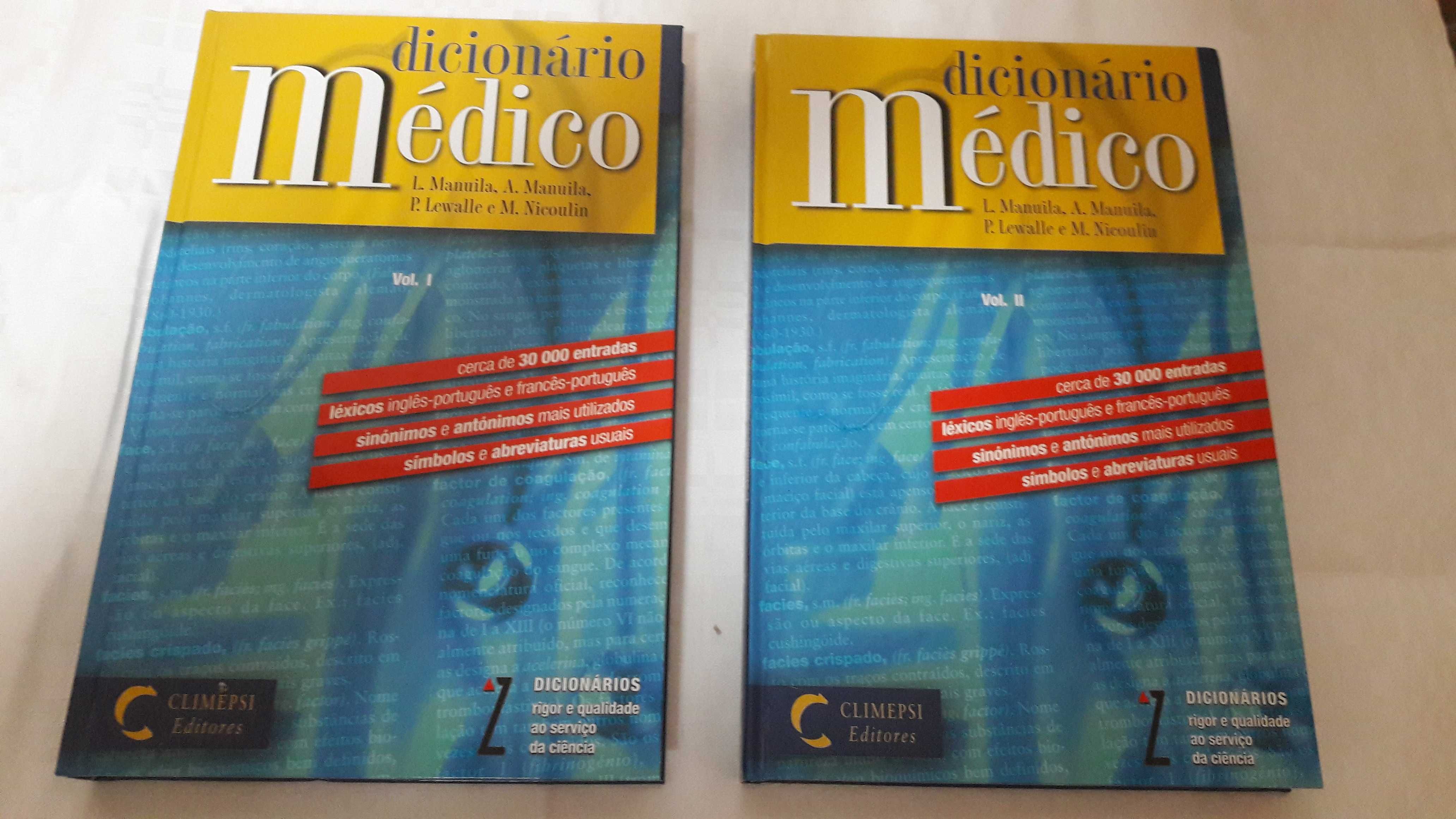 Dicionário Médico,  Vol 1 -2.