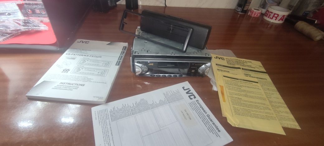 Autoradio JVC KS-FX732R - Bom estado (LER DESCRIÇÃO)