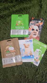 Набір з 3х масок для обличчя+ подарунок 2 тестера Cera Ve
