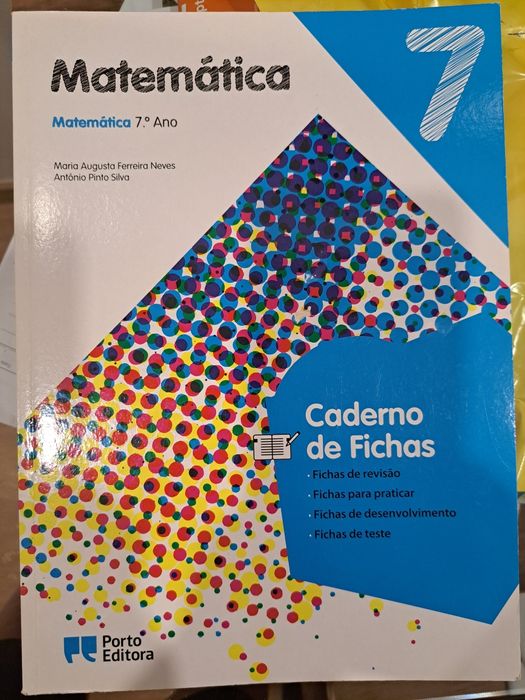 Caderno de fichas  de matematica 7 ano